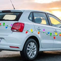 Christmas Light Bulb Reflective Magnetic Paste Car Refrigerator Garage Reflective Light Bulb Magnetic Paste