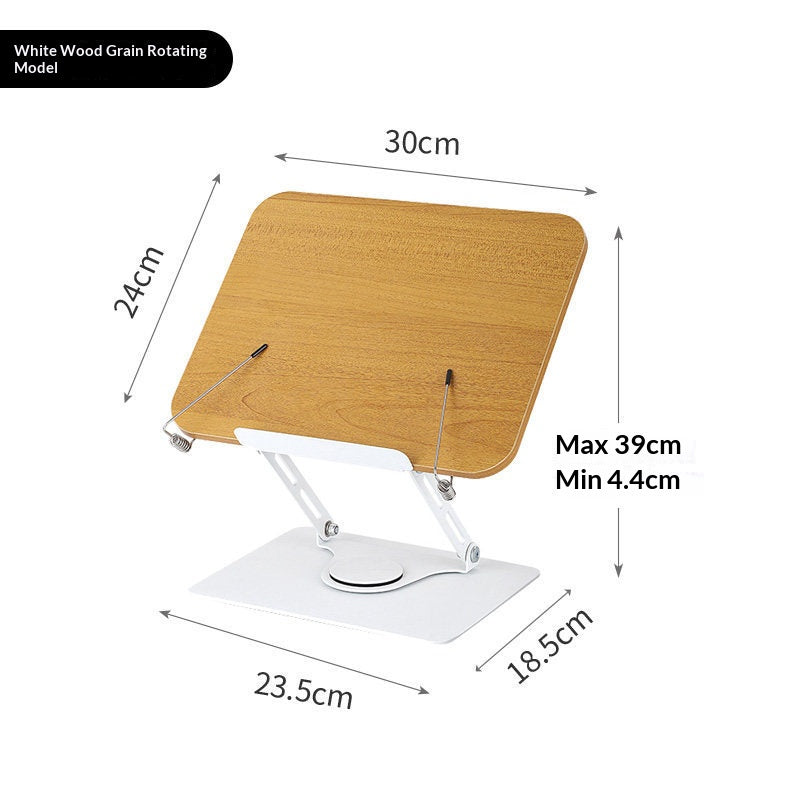 360 Rotating Desktop Book Stand Tablet Holder   Adjustable Reading Rest For Books, IPad  Tablets, Perfect For Students