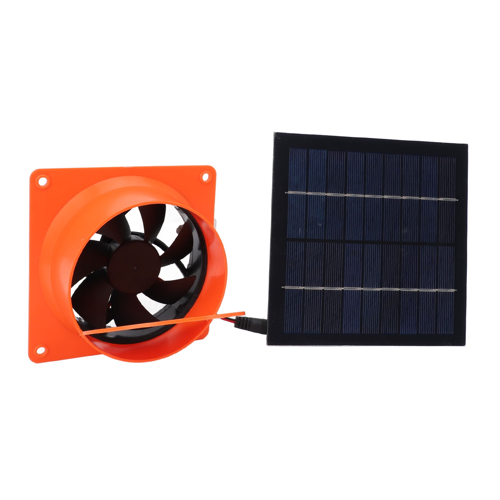 Solar Powered Exhaust Fan Monocrystalline Silicon 20w 5V Solar Panel Vent Fan Kit With Round Baffle For Greenhouse RV Boat
