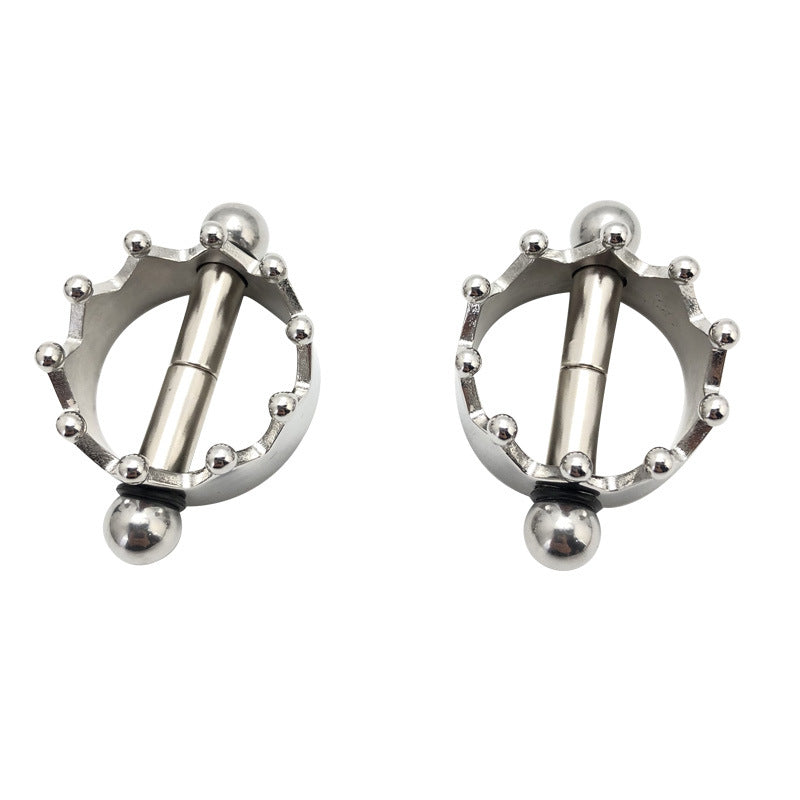 Metal Women's Crown Milk Clamp