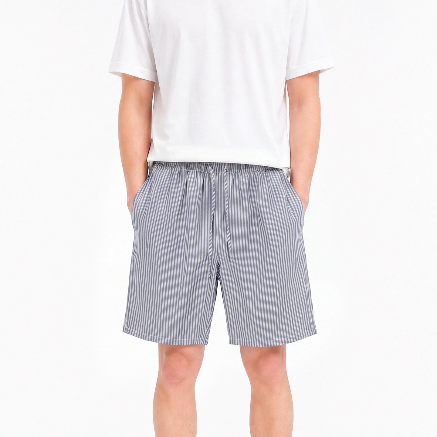 Striped Home Pants Suitable For Both Indoor And Outdoor Wear