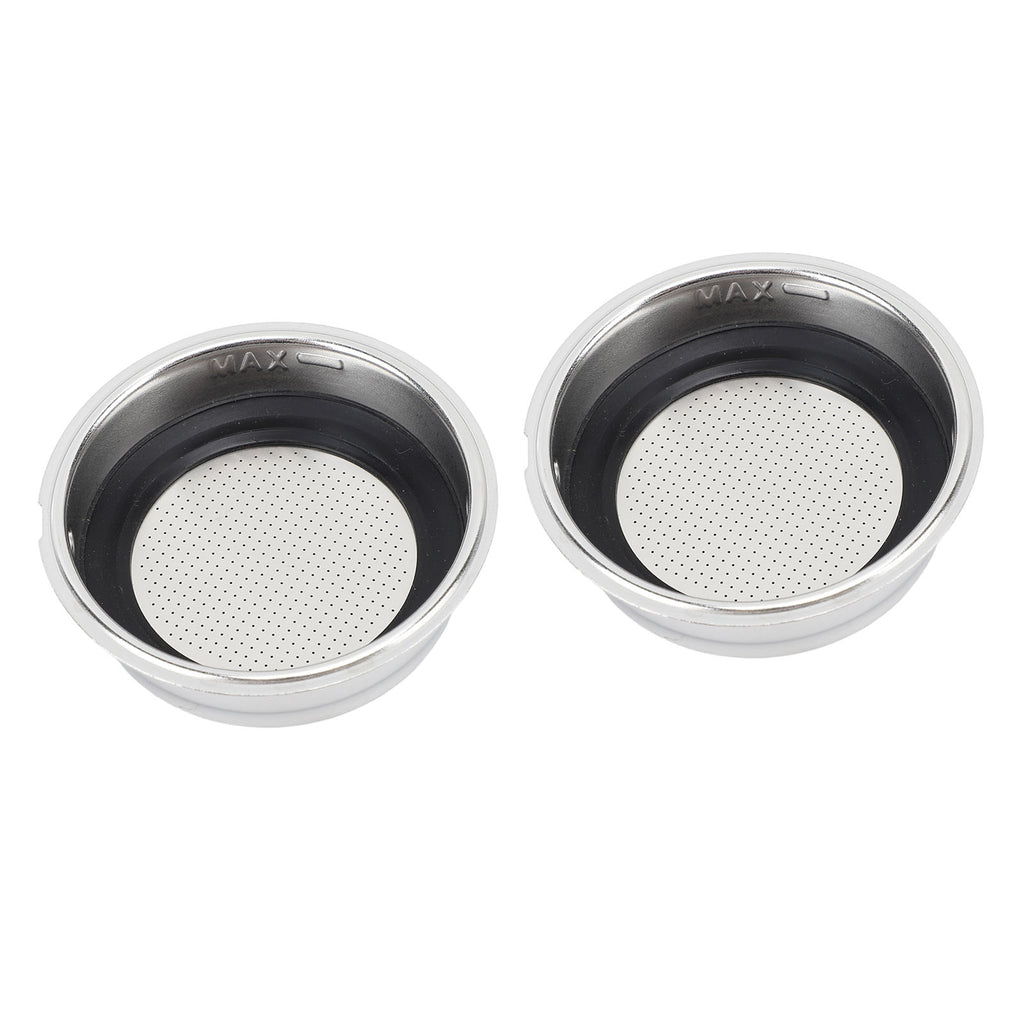 51mm Filter Basket Reusable Stainless Steel Portafilter Basket For Delonghi Semi Automatic Coffee Machine Single Cup