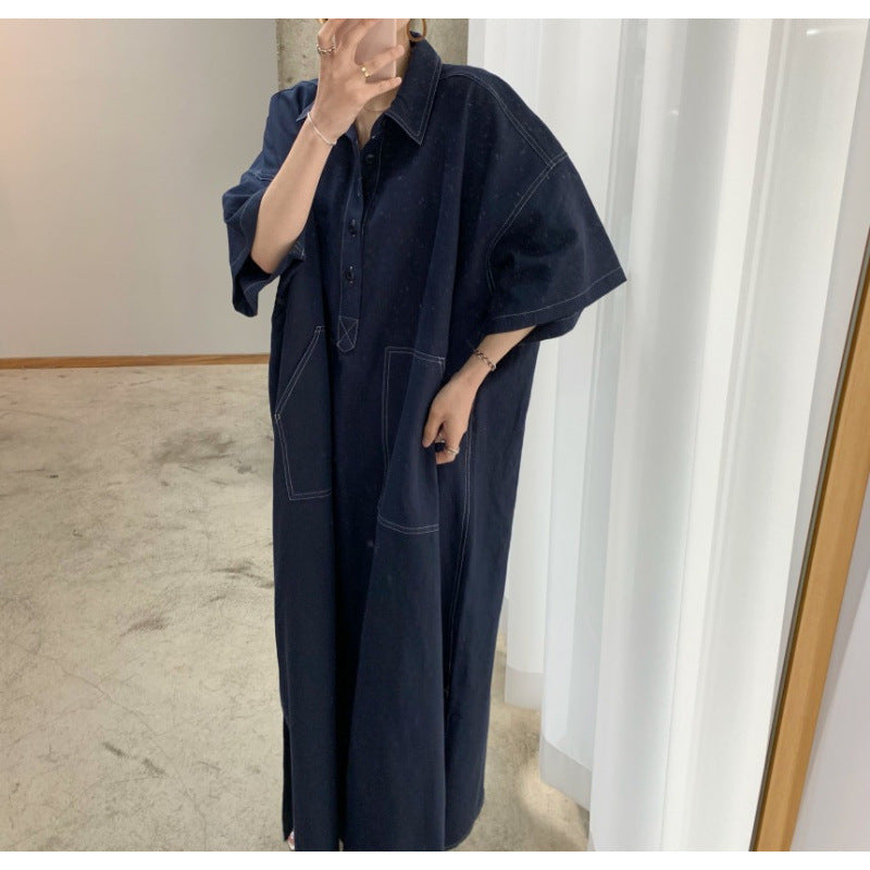 New Autumn Korean Style Loosefitting Womens Dress