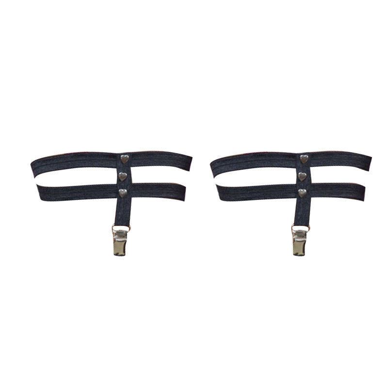 Hollow garter belt