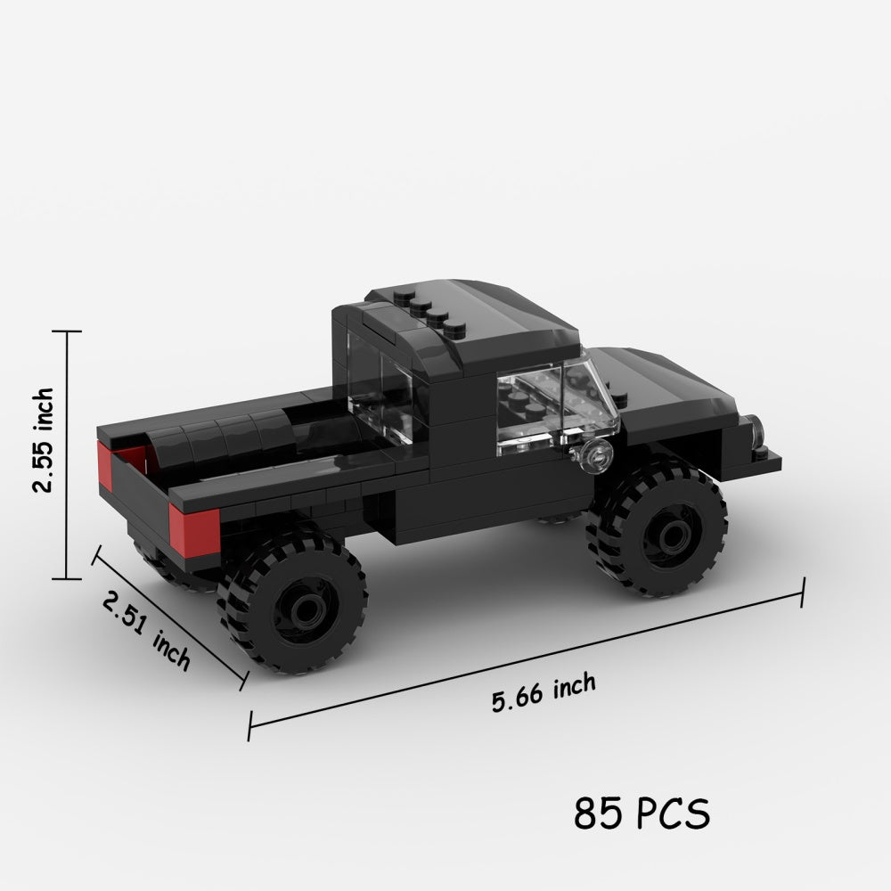 85PCS DIY Building Bricks For Kids And Adults Toyota Hilux