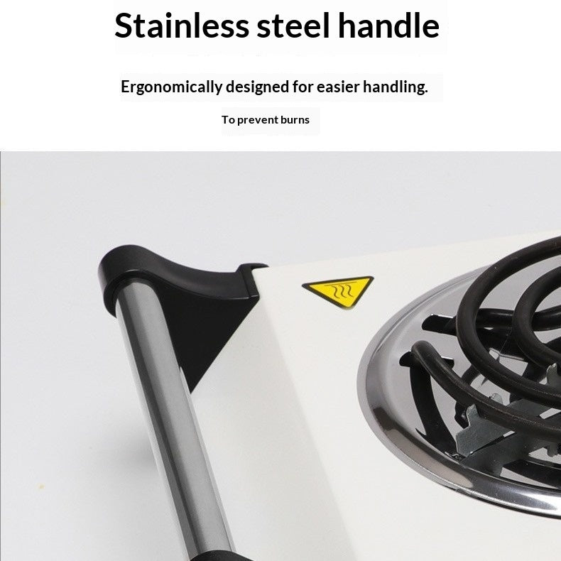 Double-burner Electric Stove With Handles
