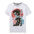 Ukiyo-e tattoo Print casual T-shirt