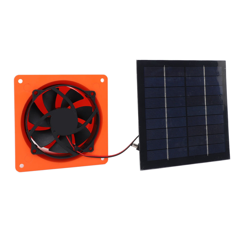 Solar Powered Exhaust Fan Monocrystalline Silicon 20w 5V Solar Panel Vent Fan Kit With Round Baffle For Greenhouse RV Boat
