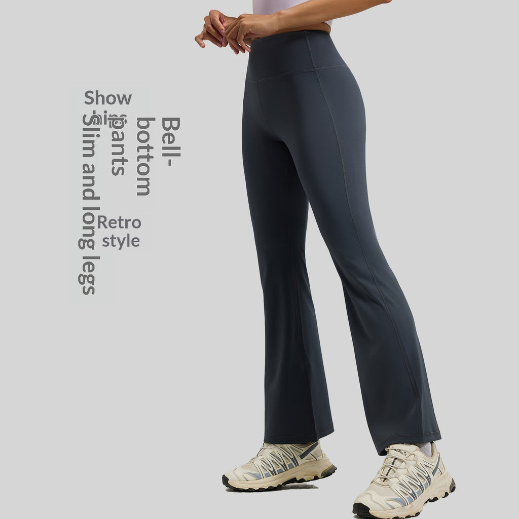 Womens Athletic Tight-fitting Bootcut Yoga Pants