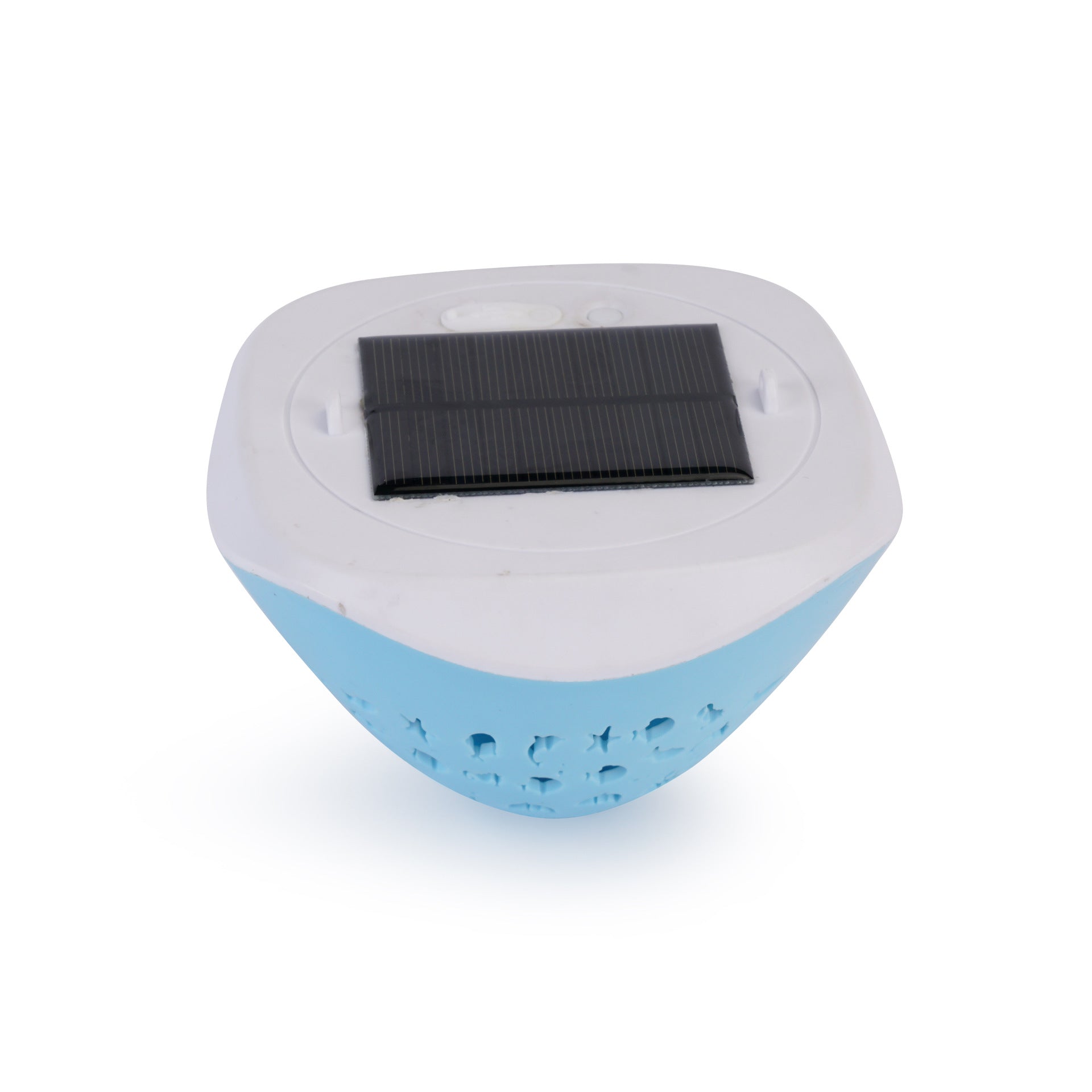 Solar-Powered Small Fish Floating Pool Light LED Color-Changing Waterproof Pond Lamp