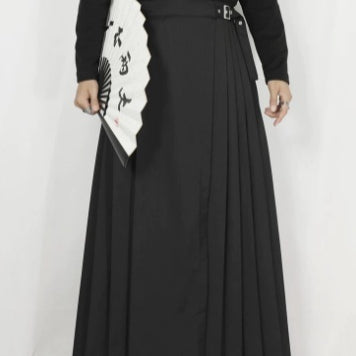 Improved Chinese Style Horse Face Skirt For Daily Commuting