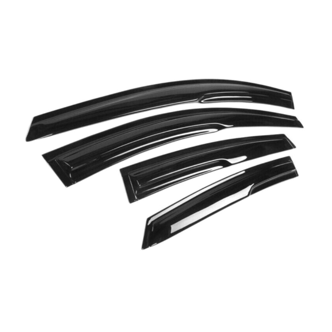 For 2012-2018 Ford Focus MUG Style Window Visors Rain Sun Guard Deflector