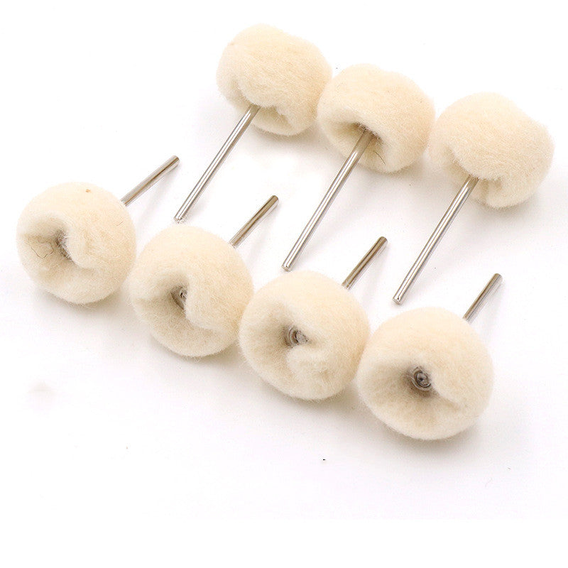 Wool Ball Jade Polishing Grinding Head Polishing Brush Wool Ball
