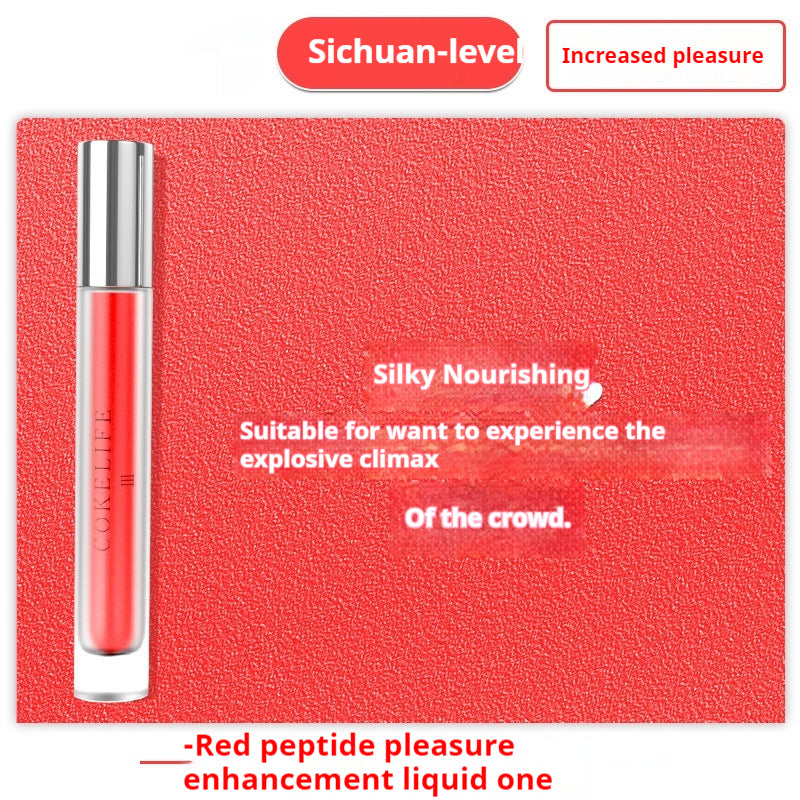 Lubricating Life Red Peptide Female Pleasant Sensation Enhancing Liquid