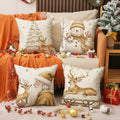 European And American Christmas Couch Pillowcase