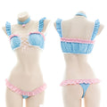 Two-dimensional Split Bikini Underwear Set