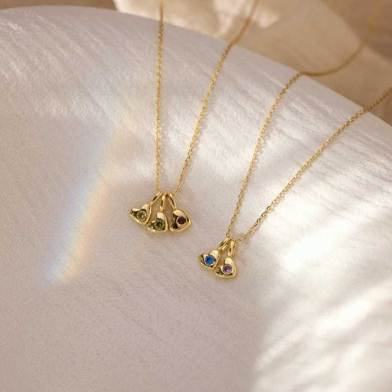 Light Luxury Custom Heart-shaped Pendant Necklace Women's Collarbone Chain