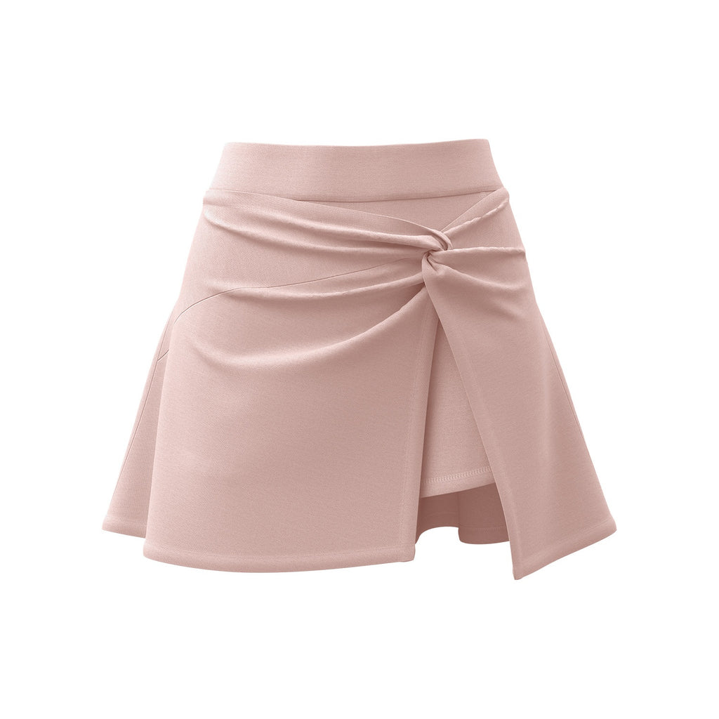 High Waisted Anti-exposure Yoga Skirt