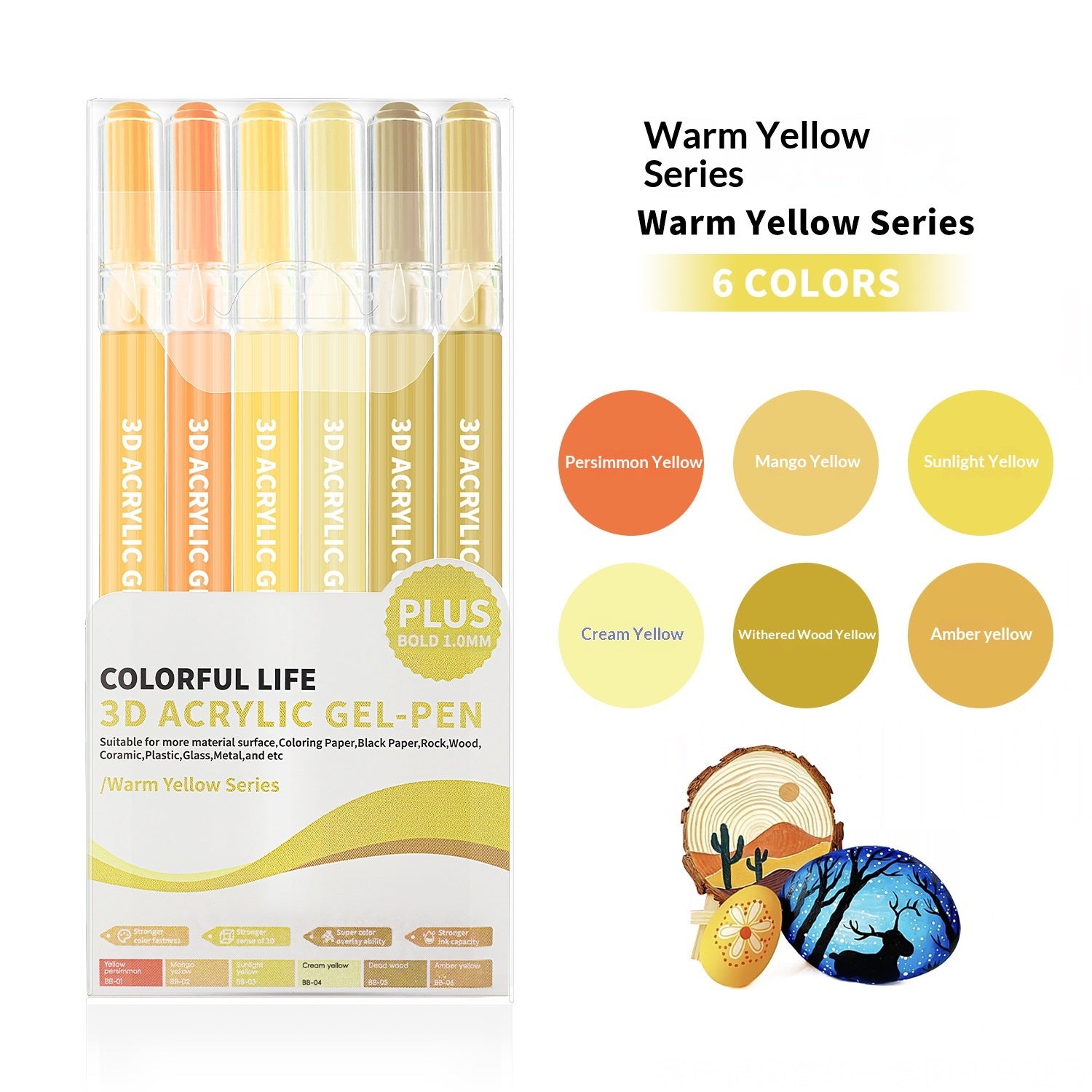 Colored Drawing Planner Pen Set