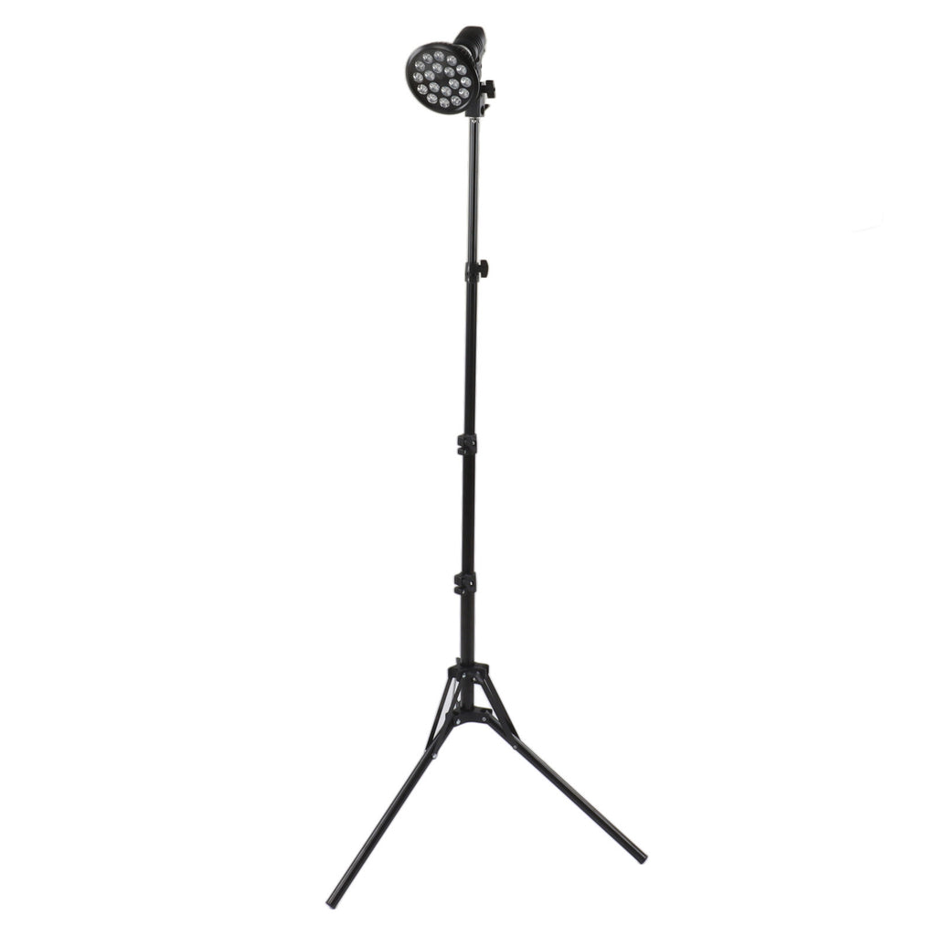 Taning Lamp 460nm Sun Light Skin Tanning Light Adjustable Tripod 54W 100‑240V With Light Bulbs For Face Body US Plug