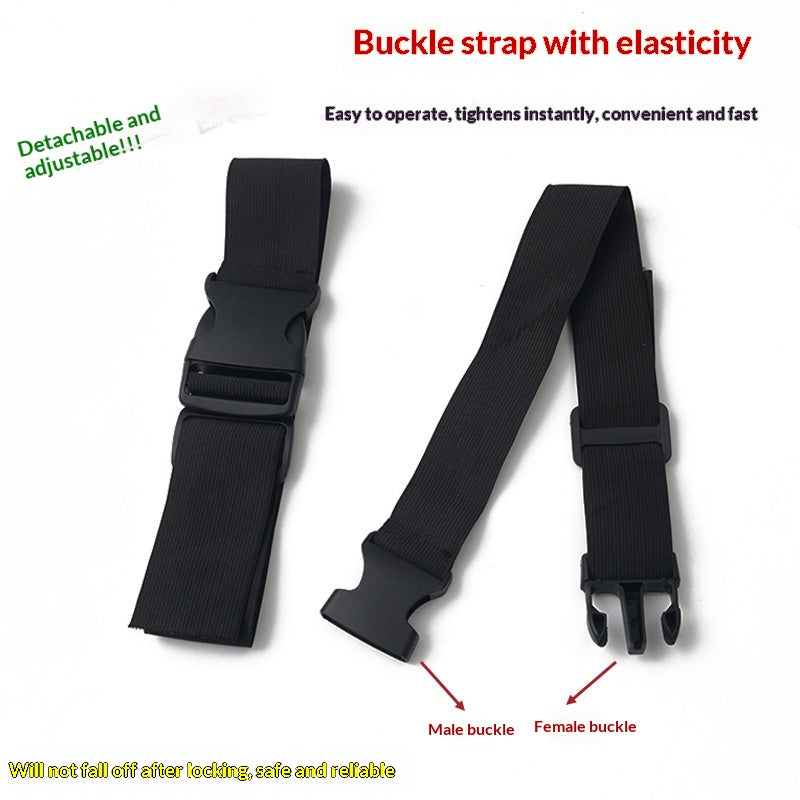 Multifunctional Buckle Elastic Band Tie Strap Adjustable