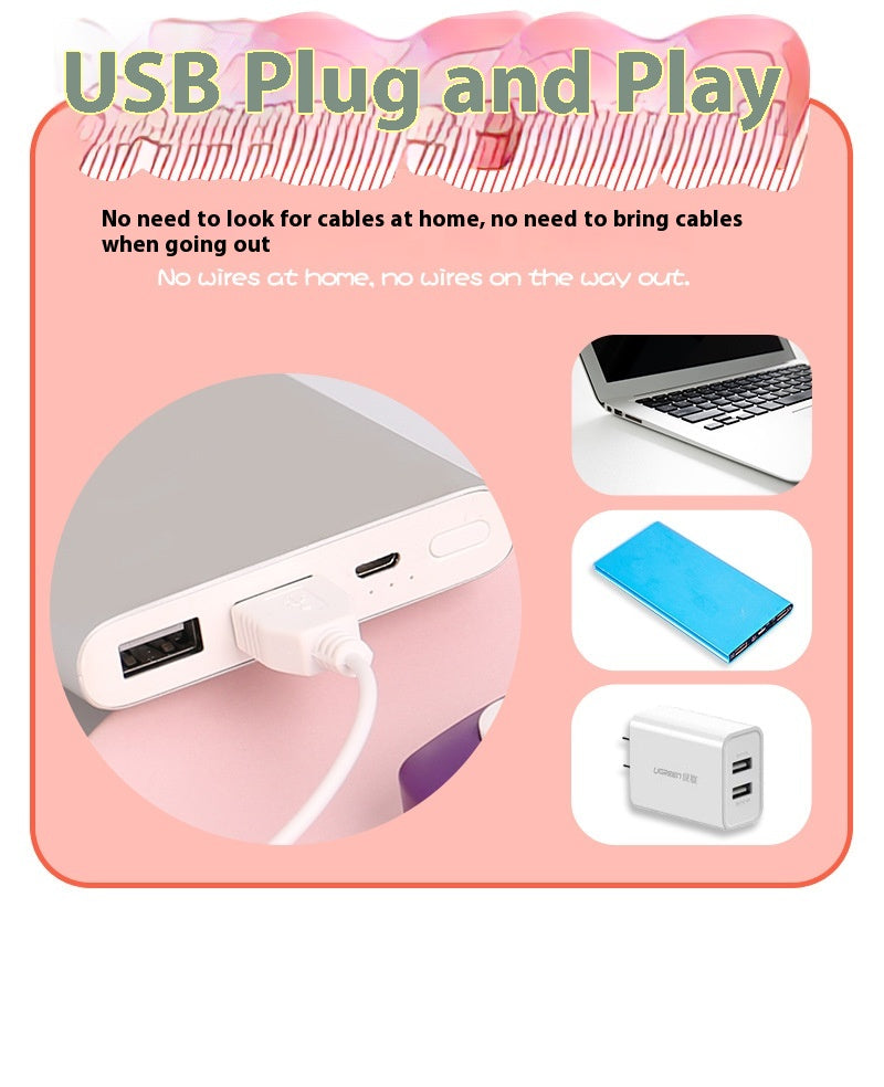 Products Women's Mute Strong Vibration USB Egg