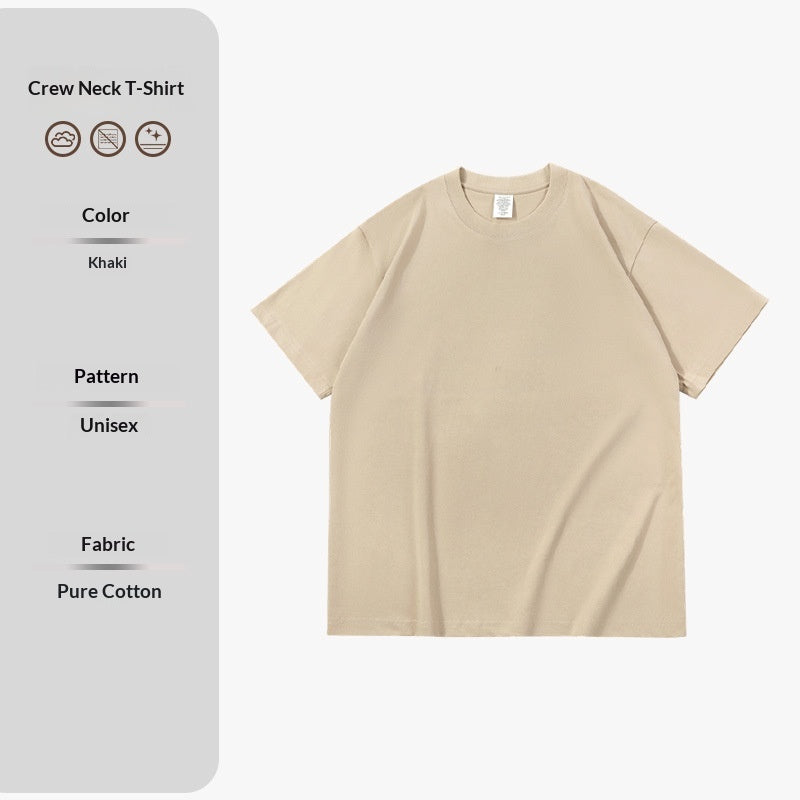 Large Size Multicolor Round Neck T-shirt