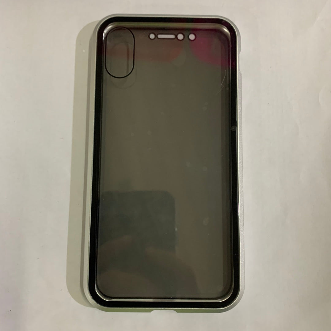 Phone Case Anti-peep Magnetic Protective Shell Magnetic Privacy Glass Case For Phone