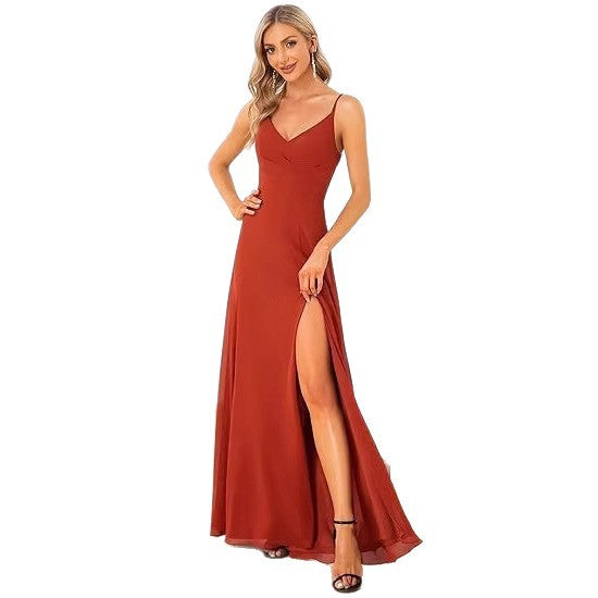 Chiffon Bridesmaid Dress For Best Long Style