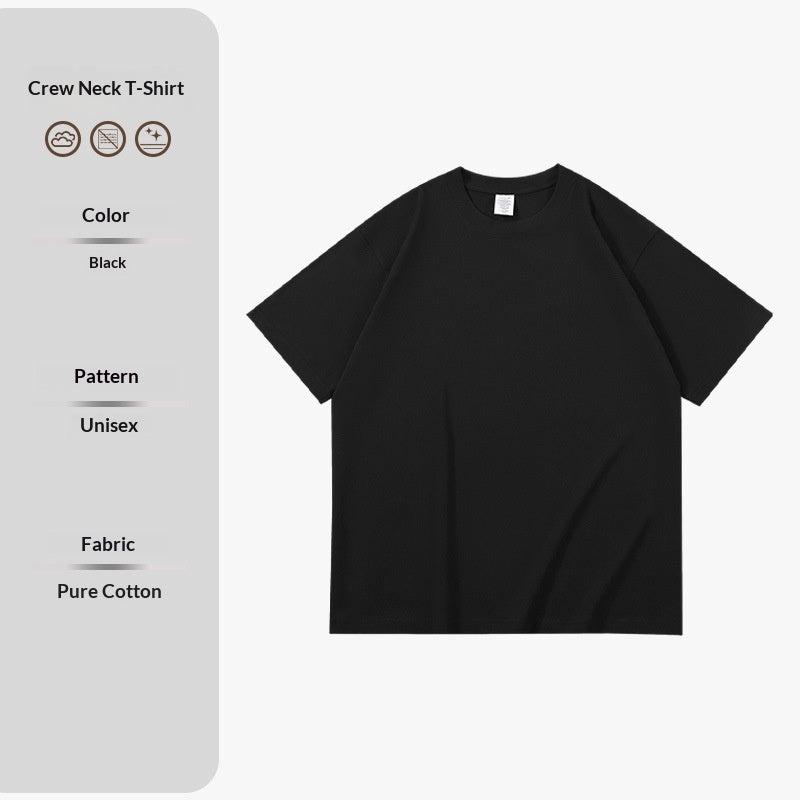 Large Size Multicolor Round Neck T-shirt