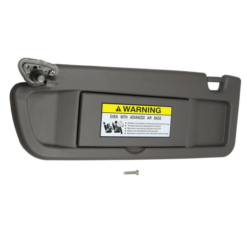 Driver Side Left Dark GRAY Sun Visor For 2006-2011 H Onda Civic