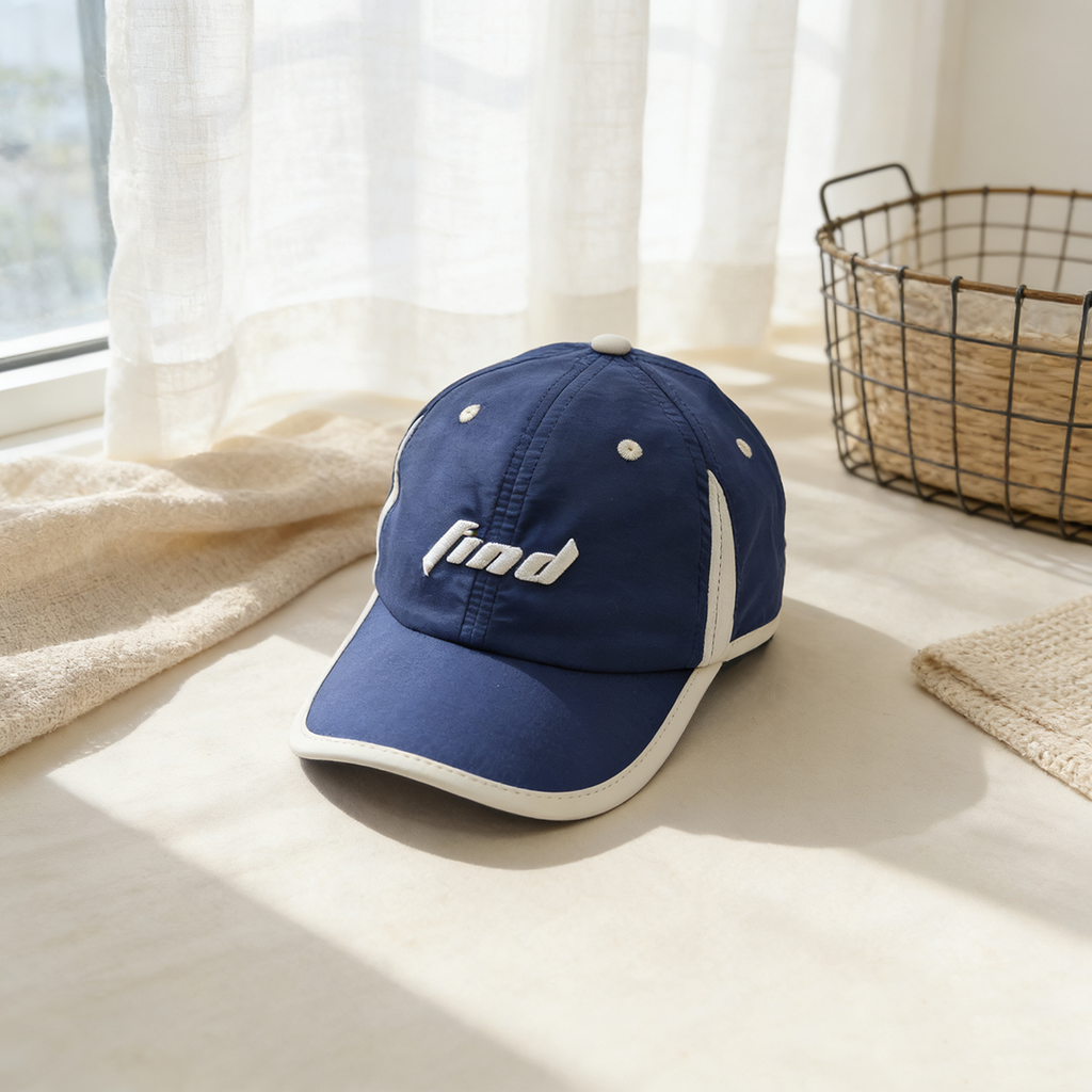 Children's Multi-color Edge-stitching Three-dimensional Embroidered Adjustable Trendy Bowler Baseball Cap Suitable For Going Out To Play And Shopping