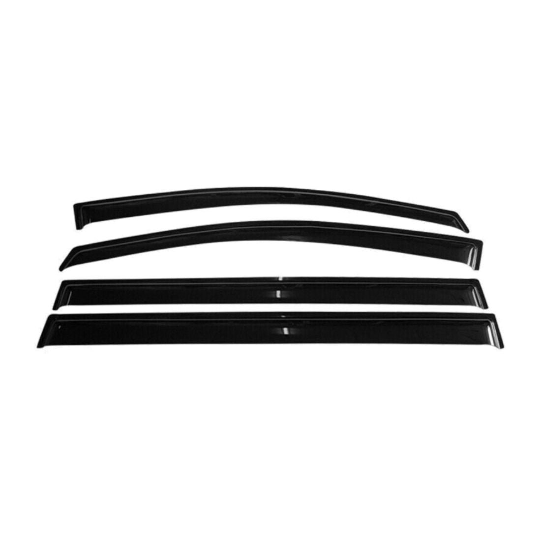 For 2011-19 T Oyota Sienna Acrylic Window Visor Sun Rain Deflector Guard 4PCS Set