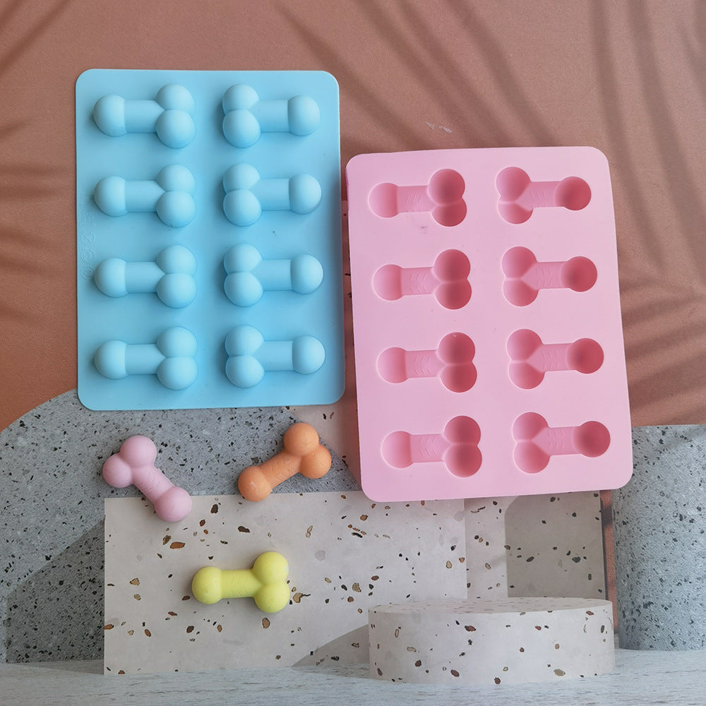 Blues Spot Creative Funny Second Child Ice Box Ice Tray Chocolate Mold Rogue Cake Accessories