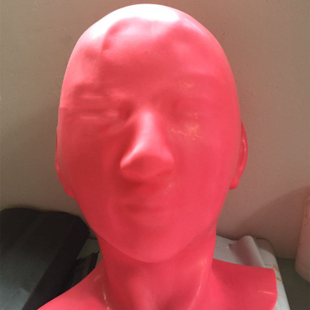 Natural Latex Head Cover Elastic Three-dimensional
