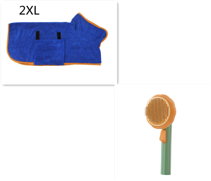 New Pet Cat Brush Hot Selling Hand-held Steel Wire Self-cleaning Comb Looper For Hair Removal