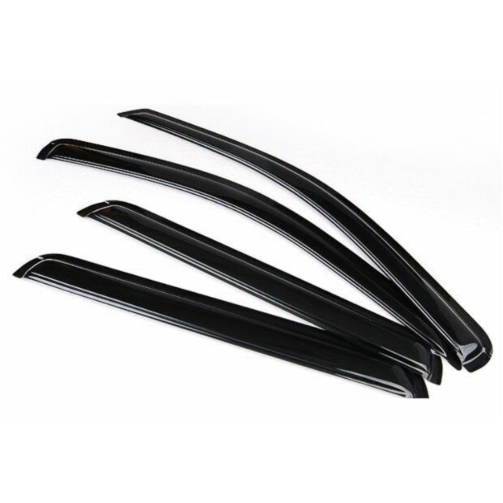 For 05-10 Grand Cherokee Window Visors Sun Vent Rain Guard Shade Smoked