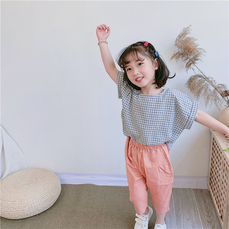 Carrot pants children cotton
