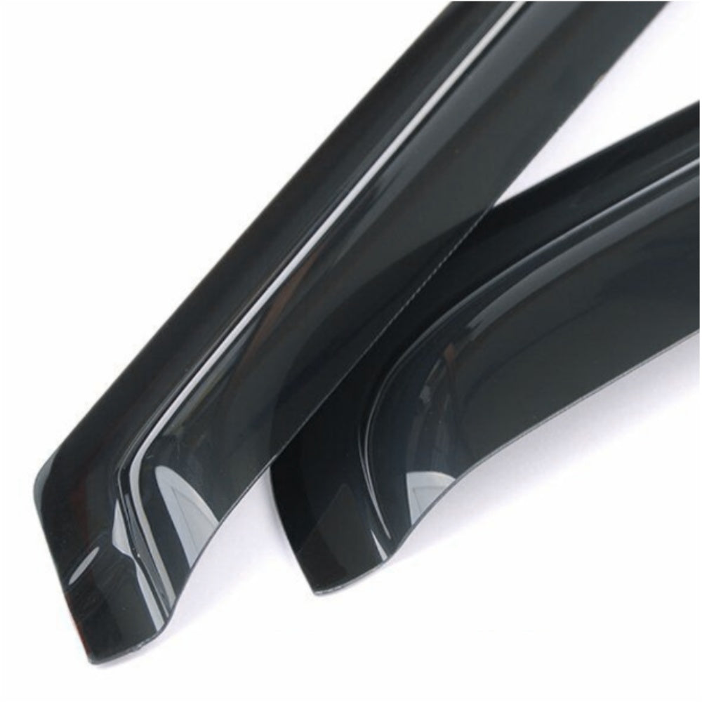 For Chevrolet GMC Extended Cab Acrylic Window Visor Vent Sun Rain Guard