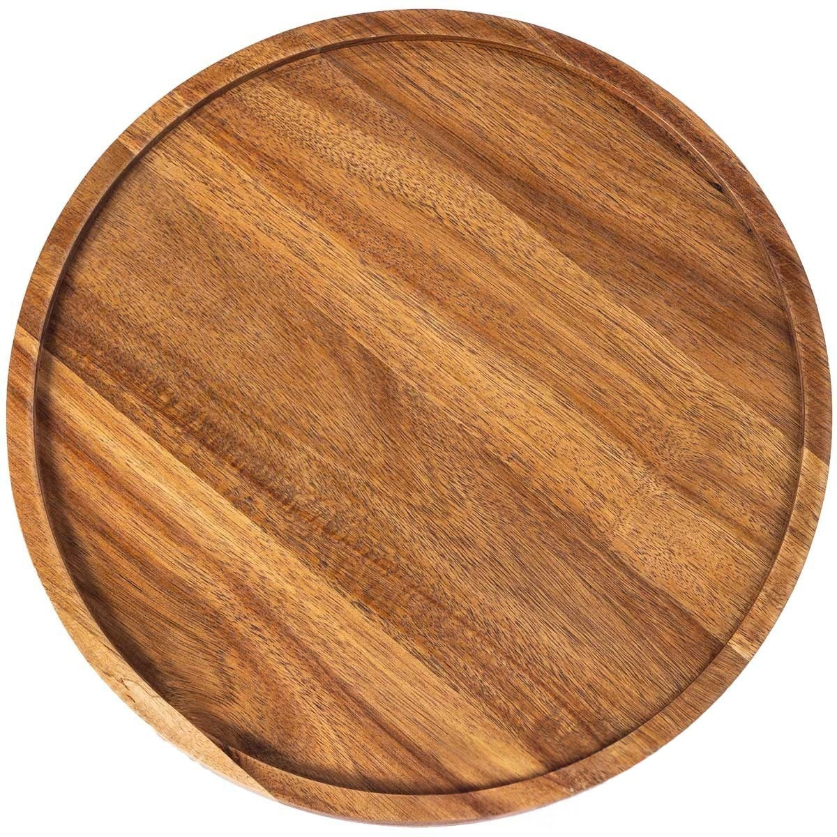 Simple Round Dried Fruit And Fruit Platter