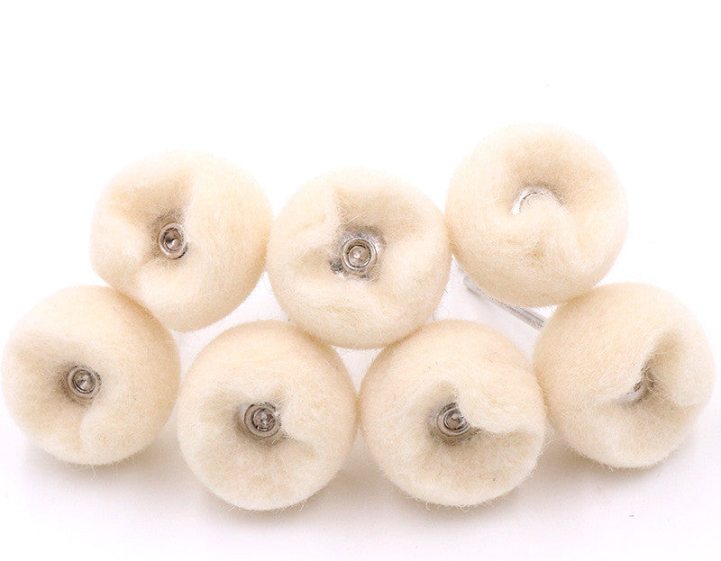 Wool Ball Jade Polishing Grinding Head Polishing Brush Wool Ball