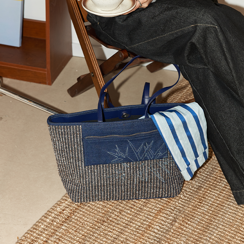 Seed Tote Bag Original Large Capacity Niche Commuter Single Shoulder Tote Bag Design Sense Handbag
