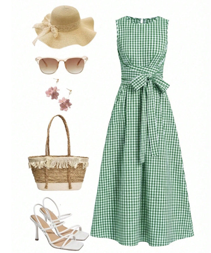 Bohemian Romantic Floral Resort Style French Inspired New Dress