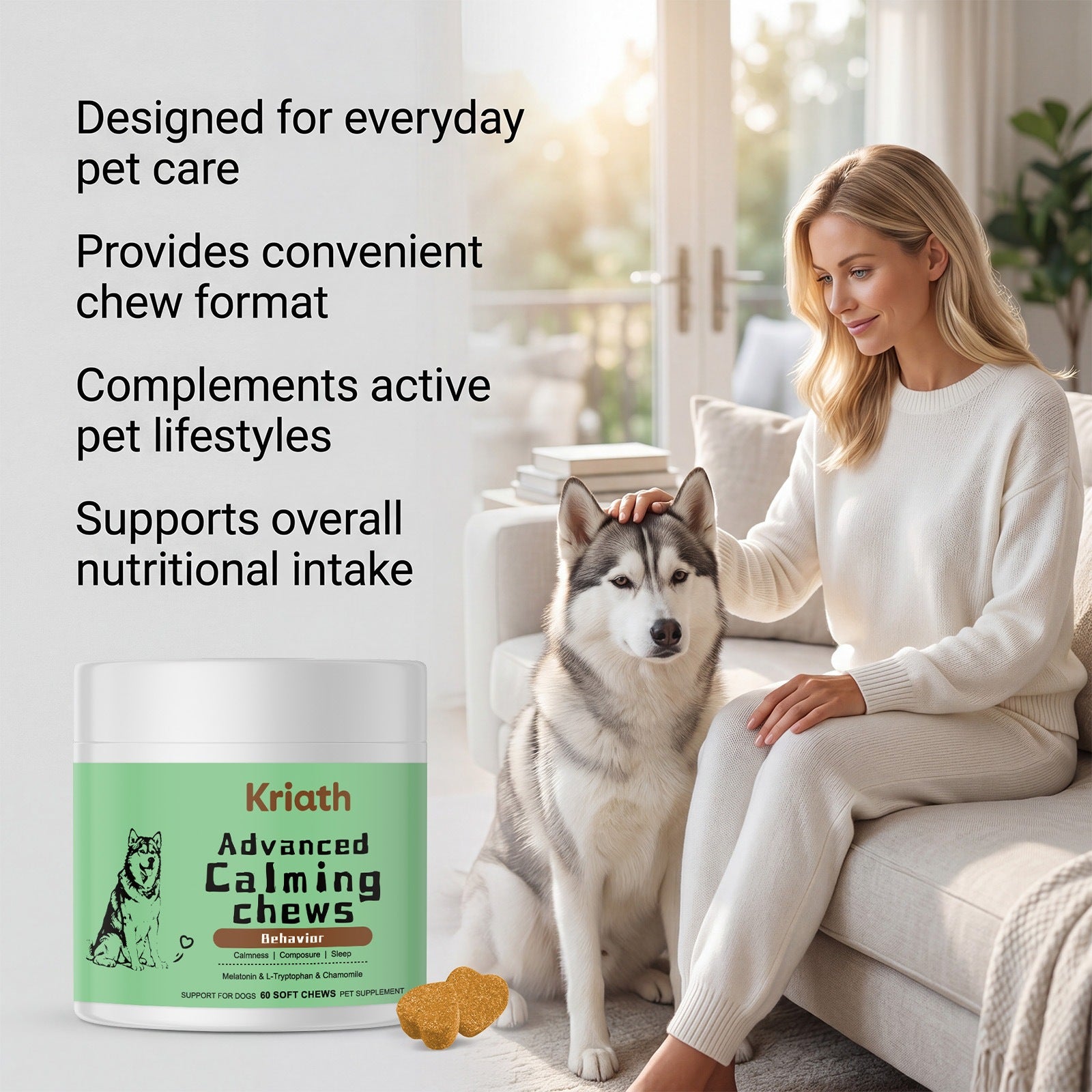 Dog Nutritional Chewing Tablets