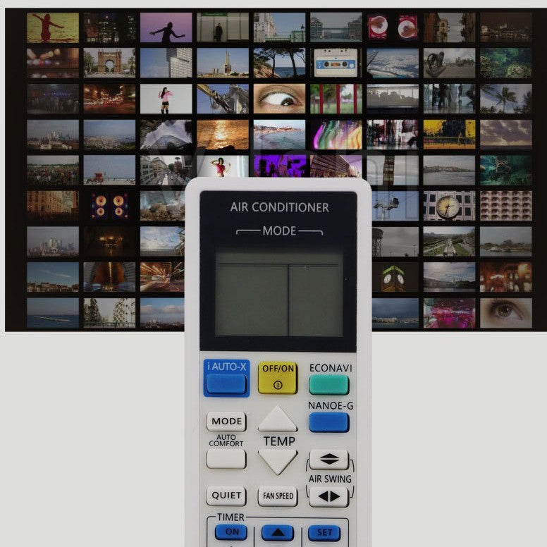 Applicable To English Air Conditioner Remote Control