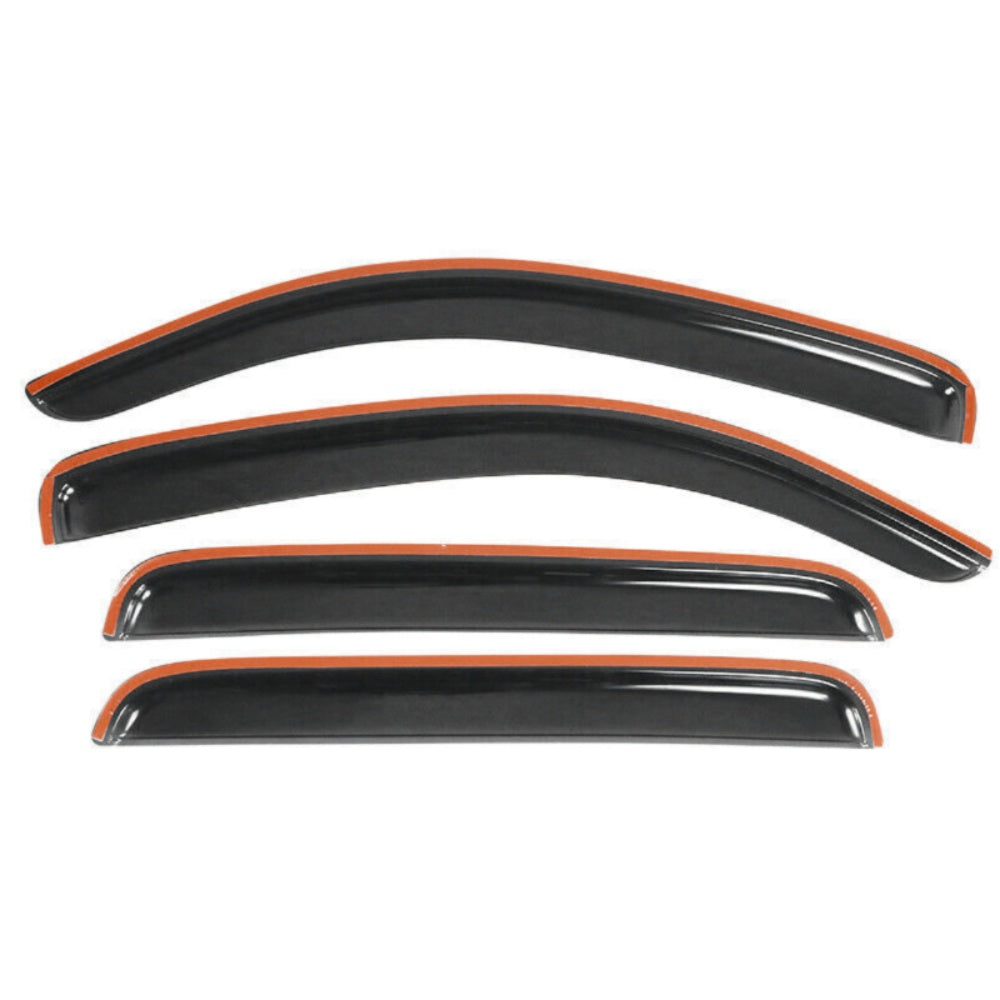 For 2005-15 T Oyota Tacoma Double Cab Window Visor Rain Deflector Guard 4PCS Set