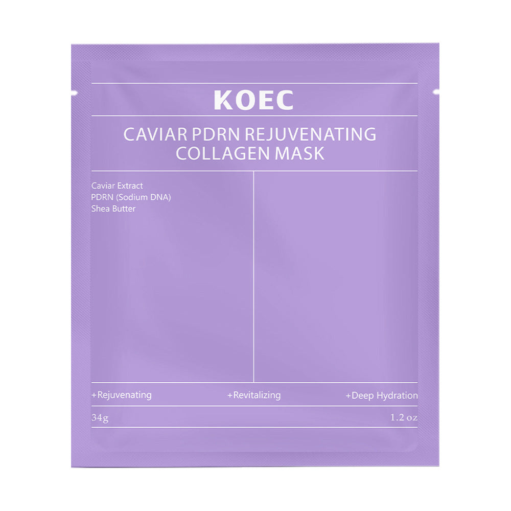 Salmon White-Transforming Collagen Gel Mask 4-piece Pack