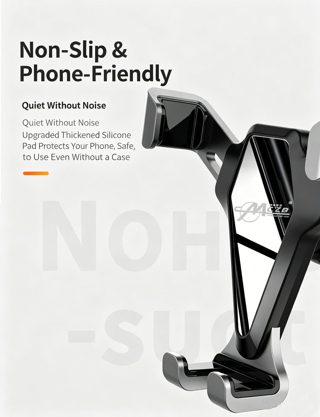 Gravity Car Phone Mount, Suction Cup Multi-functional Universal Cell Phone Holder For Car