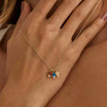 Luxury-Style Birthstone Pendant Necklace