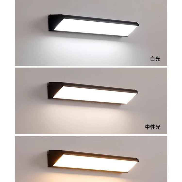 Villa Perimeter Fence, Balcony, Corridor Outdoor Waterproof Human-body Induction Wall Lamp